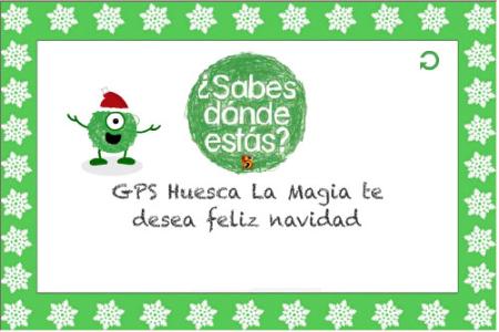 Imagen: Huesca en Gps felicita la navidad con panorámicas digitales