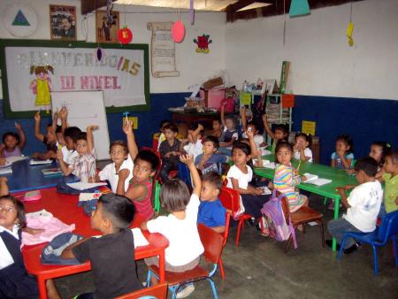Centro infantil en Ocotal, Nicaragua