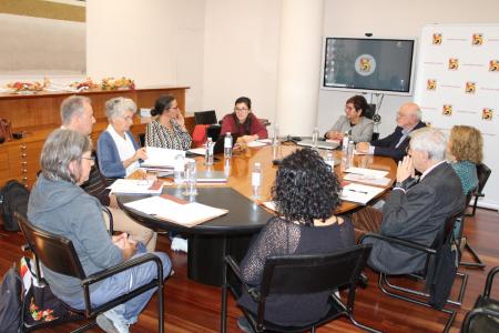 Imagen: La Vicepresidenta de la DPH ha recibido a diversos representantes franceses para iniciar el proyecto FOTO DPH