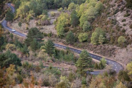 Imagen: Carretera de acceso a Nocito. Foto: Javier Blasco