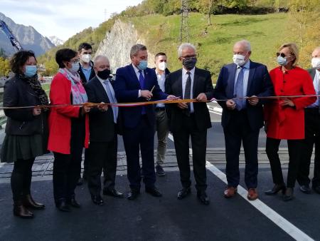 Inauguración puente post asamblea AECT