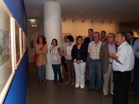 Imagen: El director artístico Benjamín Fernández expone en la Diputación de...