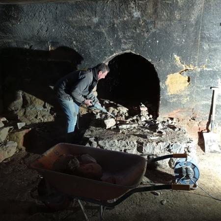 Un horno de pan escondido en las entrañas de La Cartuja de Las Fuentes