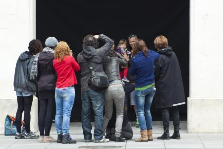 Imagen: El programa Visiona de la DPH presentó retratos de familias oscenses...