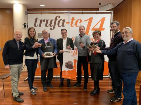 Imagen: Presentación de la edición 14 de Trufa-te que tendrá lugar en Sariñena