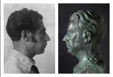 Imagen: Ramón Acín. Geometría del hombre sin aristas, en el Museo de Huesca