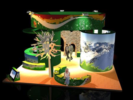 Imagen: Nuevo espacio de promoción turística de la provincia de Huesca