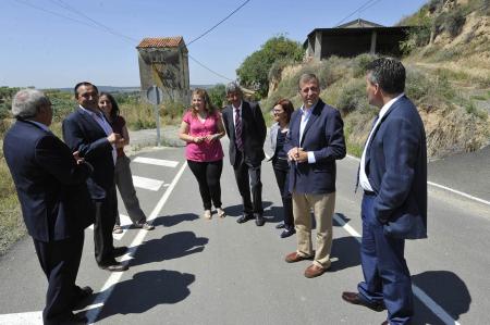 Imagen: Costean cuenta con una nueva carretera de acceso realizada por la DPH