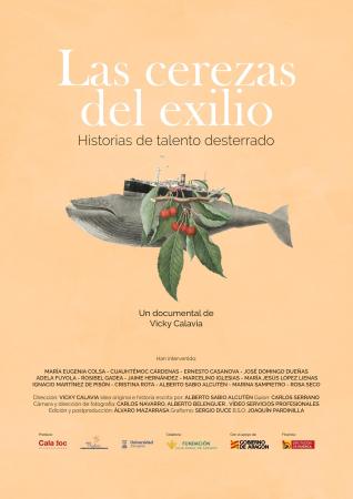 'Las cerezas del exilio. Historias de talento desterrado’, el miércoles 15 en el salón de actos de la Diputación Provincial de Huesca