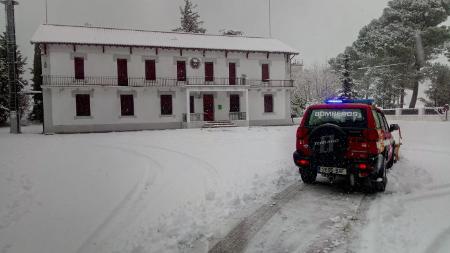 Imagen: El dispositivo de vialidad invernal de la Diputación Provincial de...