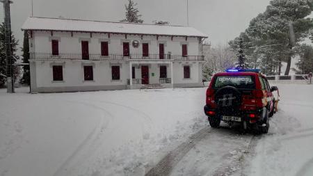 El dispositivo de vialidad invernal de la Diputación Provincial de...