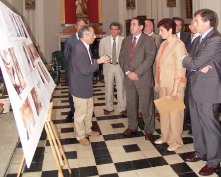 Imagen: El Presidente de la DPH asiste a la inauguracion de la restauración de...