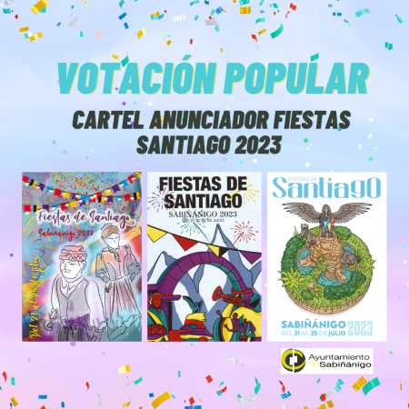 Imagen Votación popular para el cartel anunciador de las Fiestas de Santiago 2023