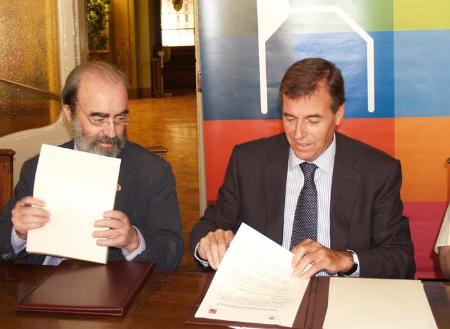 Imagen: El Ayuntamiento de Huesca cede a la Diputación Provincial fondos...