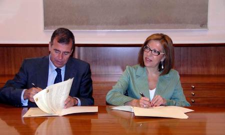 Imagen: DPH y Gobierno de Aragón sellan un acuerdo para organizar cinco ferias...