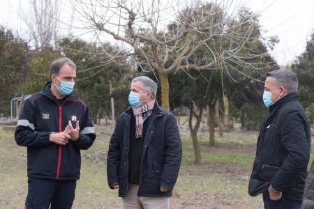 Visita terrenos Castejón del Puente. F: J.Blasco