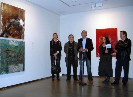 Imagen: Carrera Blecua se reencuentra con la Sala de Exposiciones cuando se...