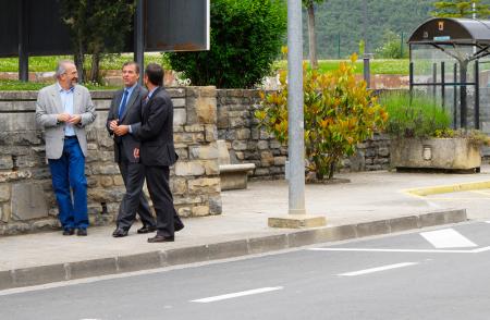 La Diputación de Huesca remodela la Avenida del Ejército en Sabiñánigo