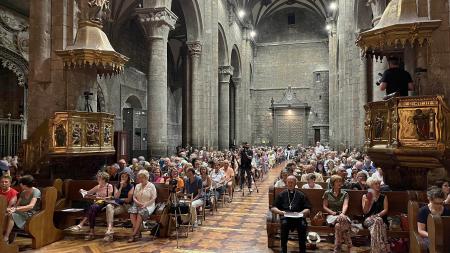 El Festival Internacional en el Camino de Santiago finaliza con gran éxito su 32ª edición con 5.908 espectadores en los conciertos y con...