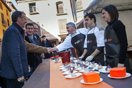 Trufa-te cosecha un nuevo éxito de degustación popular de la trufa negra