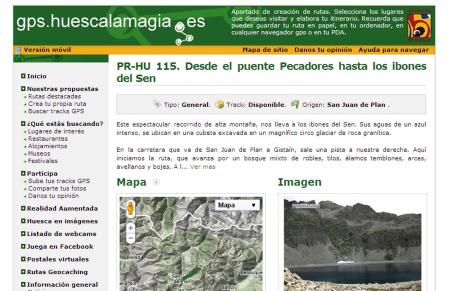 Imagen: Huesca en GPS incorpora 50 rutas senderistas para recorrer la provincia