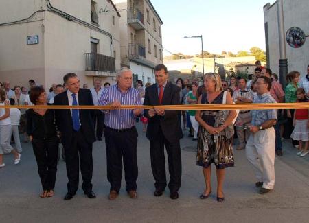 La Diputación renueva el principal acceso al núcleo urbano de Peraltilla