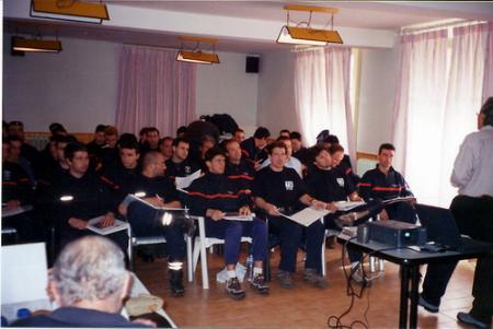 La Diputación de Huesca inicia el Plan de Formación para bomberos 2005