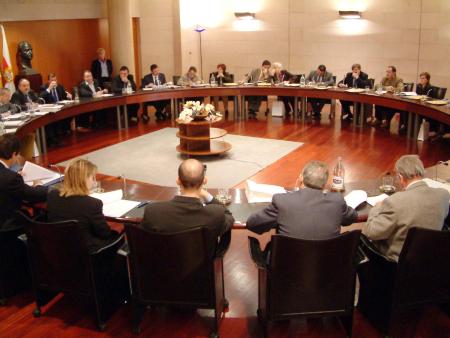 Imagen: El Pleno de la DPH aprueba una moción conjunta para recuperar el...