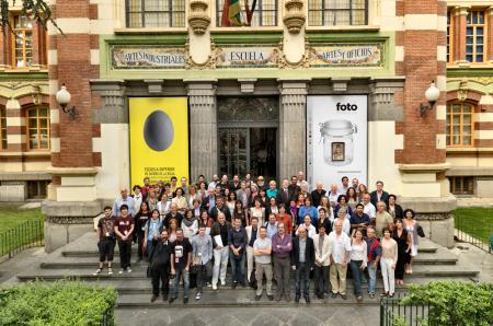 Imagen: Representantes de la Fototeca de la Diputación de Huesca participan en...