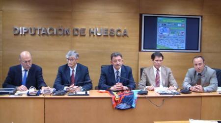 La Diputación de Huesca acoge la presentación de la XVII Marcha...