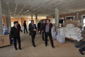 Visita a las obras.P.O.