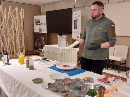 Imagen: Showcooking en el Mercado de la Trufa Itinerante