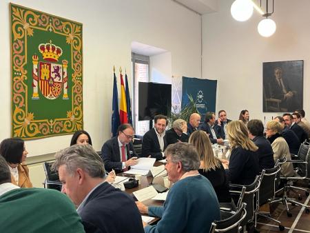 Imagen: Imagen de la reunión celebrada en Madrid