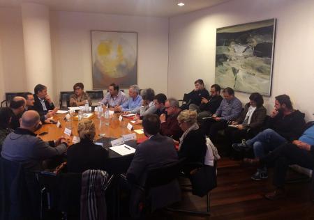 La Vicepresidenta, Elisa Sancho, reunida con entidades, colectivos y expertos conocedores de la Cartuja.