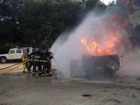 Formación para bomberos
