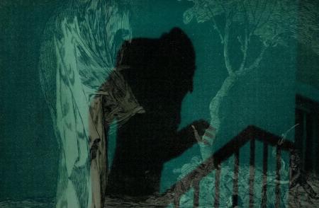 Fotomontaje. Los Fusilamientos del 3 de mayo (Goya) y El fantasma de la libertad (Buñuel)