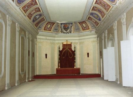 Antiguo Palacio de la Diputación. Salón del Trono, 1980. Fondo Pedro Moliner