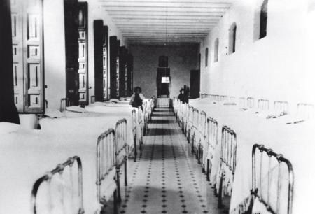 Interior del Hospital, ca. 1920. Colección Pedro Moliner