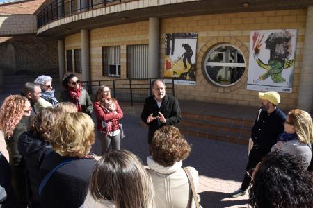 Momento de la inauguración de LCI en Tardienta JAVIER BLASCO/DPH