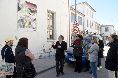 Momento de la inauguración de LCI en Tardienta JAVIER BLASCO/DPH