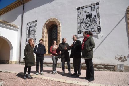 Imagen: Momento de la inauguración de LCI en Tardienta JAVIER BLASCO/DPH