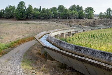 Acequia Q o de Santa Quiteria. San Jorge (Huesca). 2023. © Ana Amado y Andrés Patiño