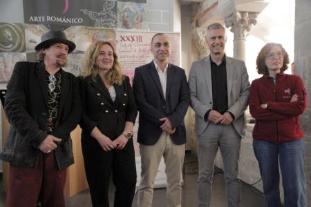 Imagen: Momento de la presentación en el Museo Diocesano de Jaca