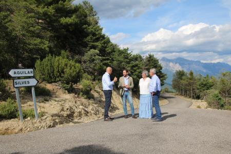 La DPH termina la mejora de los accesos a Silves y Aguilar (Boltaña)
