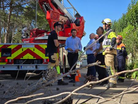 La DPH destina 100.000 euros a paliar los efectos de la tormenta en El...