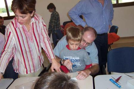 Alrededor de unas 50 personas, pequeños y mayores, se dieron cita en la tercera jornada de los Domingos Terrenales.