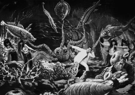 Fotograma de la película ‘20.000 leguas de viaje submarino’ (1954)