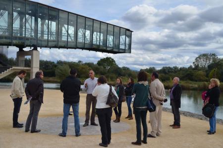 Imagen: Visita de Rete a la ciudad de Vitoria