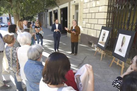 Imagen: Claver y Grassa en la llegada de la Compañía Ilustrada a Monzón