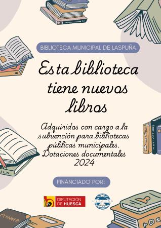 Imagen Adquisición material bibliográfico para la Biblioteca municipal de Laspuña